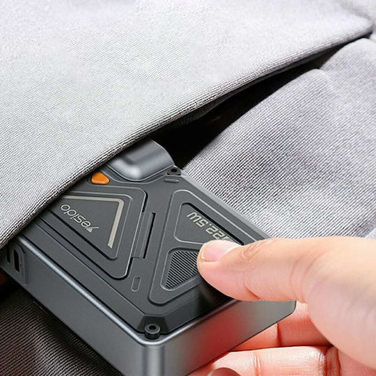 Yesido YP89 MagSafe Power Bank 10000mAh 22.5W mit USB-A Ausgangsanschlüsse und USB-C Ausgangsanschlüsse Power Delivery / Schnellladung Grau