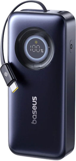 Baseus EnerCore CR11 Power Bank 20000mAh 67W with USB-A Output Port and USB-C Output Port Power Delivery Quick Charge Black