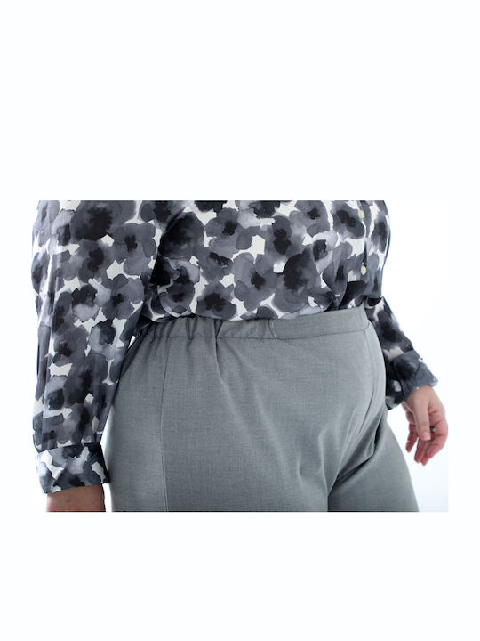 Damen Hochbund Pantaloona mit Gummiband Grau