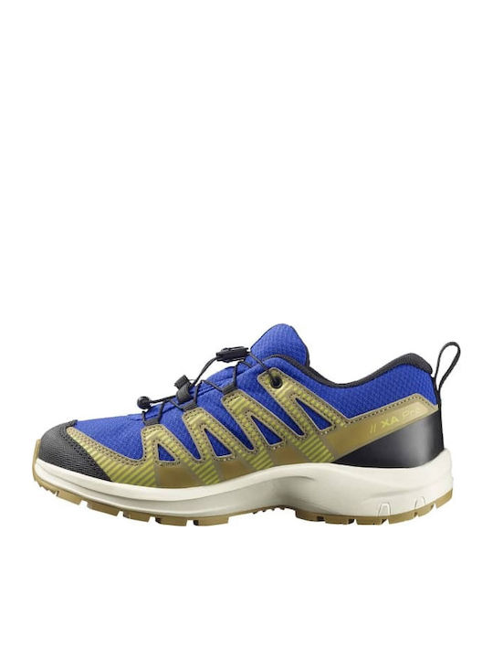 Kids Hiking Shoes Xa Pro Waterproof Blue