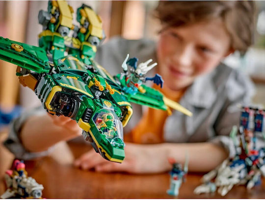 LEGO Ninjago Lloyd’s Jet Mech Pentru 9+ Ani 1112 Bucăți