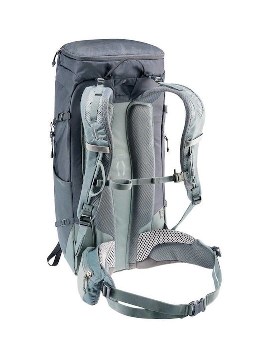 Deuter Ορειβατικό Σακίδιο 32lt Αδιάβροχο Μαύρο Hiking