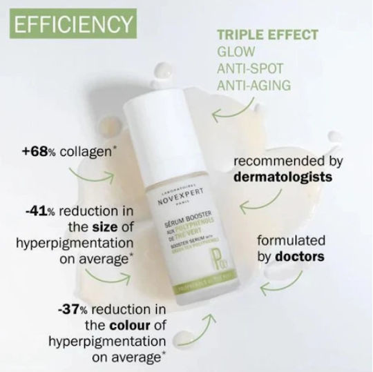 Novexpert Whitening Booster Serum Booster for Face Brightening and Dark Spots 30ml
