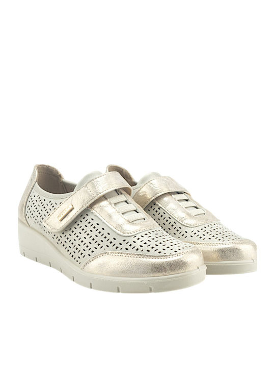 Damentaschen Sneakers Gold