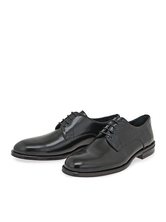 Pantofi Eleganți Pentru Bărbați De Piele Negri
