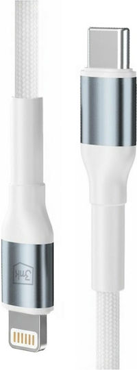 3MK Hyper USB-C to Lightning Cable 27W Λευκό 0.5m