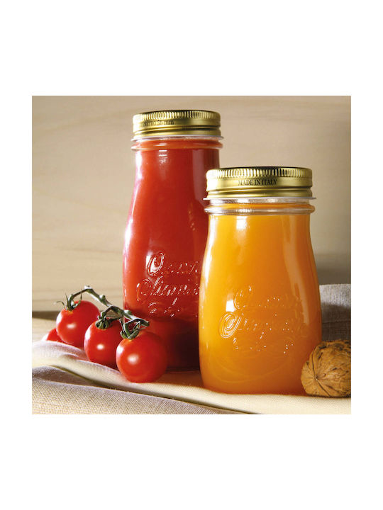 Bormioli Rocco Quattro Vază Utilizare Generală Cu Capac Sticlă Transparentă 200ml 1 Bucată