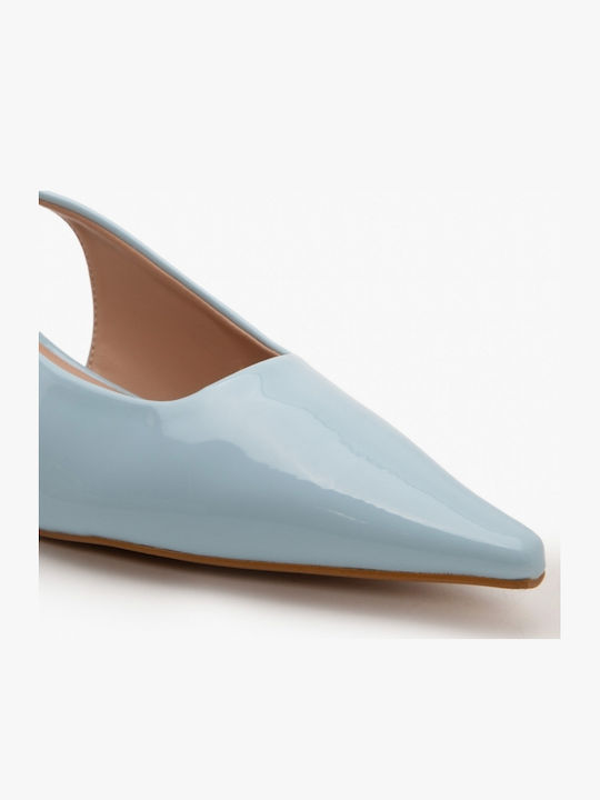 Pointed Toe Light Blue Heels