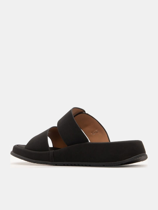 Sandale Casual Damă Flatforme Negre