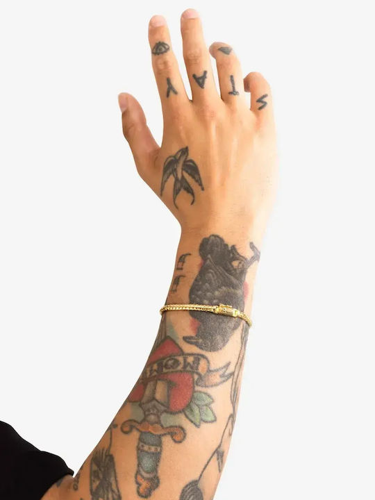 Buddha to Buddha Damentrauring Vergoldetes Armband 17cm