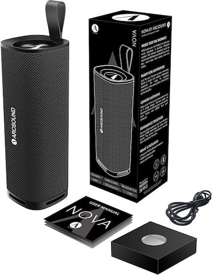 Arcsound NOVA Ηχείο Bluetooth 30W με Διάρκεια Μπαταρίας έως 12 ώρες Μαύρο