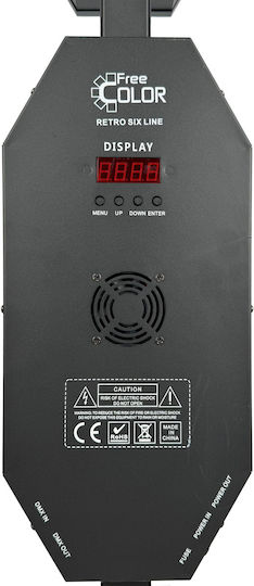 Lumina În Mișcare LED DMX Six Line Alb Cald / RGBW