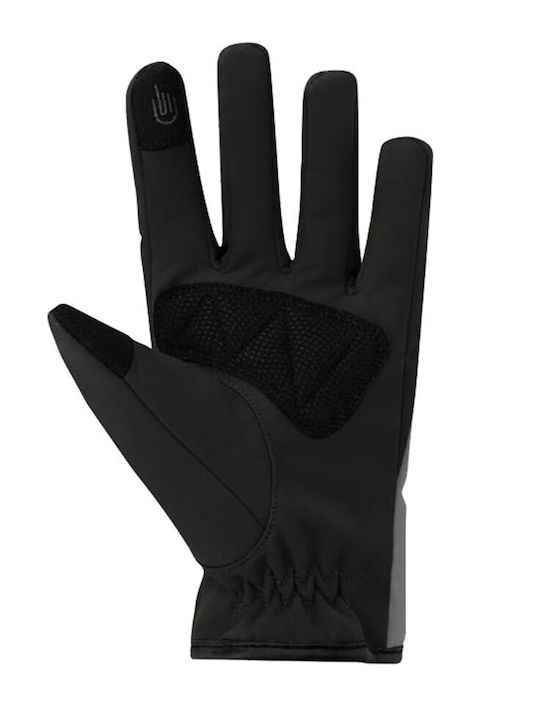Richa Scoot Χειμερινά Ανδρικά Γάντια Μηχανής Softshell Αδιάβροχα Ασημί