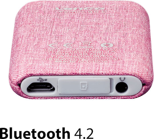 Lenco MP3 & MP4 Player 8GB Erweiterbar 1,8 Zoll LCD Bildschirm Bluetooth Ohrhörer Inklusive Rosa