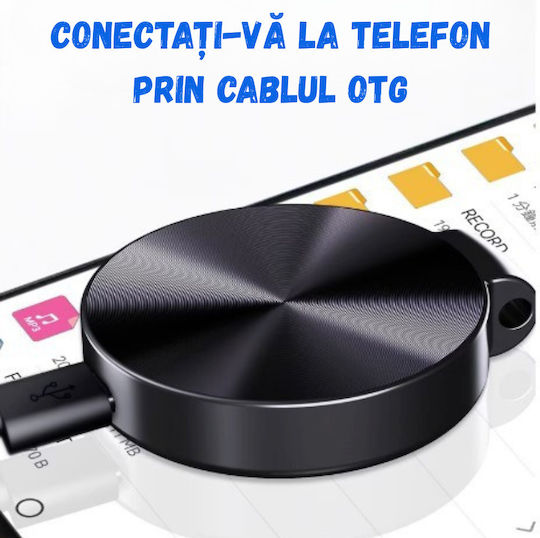 Reportofon Spion Birai Br30 8gb Activare Vocală Înregistrare Hd Autonomie Baterie 12h 120 Zile Standby