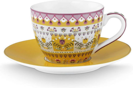 PiP Studio Lily Lotus Σετ Φλιτζάνια Καφέ 2τμχ