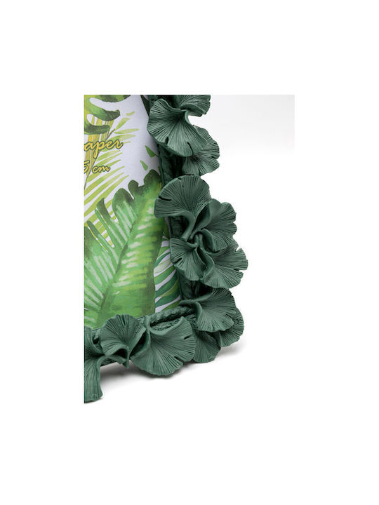 Kare Design Gingko Plastic Photo Frame with Green Frame