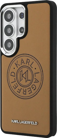 Karl Lagerfeld Perforierte Kl Back Cover Kunststoff / Silikon Braune Für Galaxy S26 Ultra