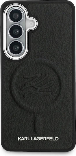 Karl Lagerfeld Embossed Rückseite Kunststoff / Silikon Schwarz für Galaxy S26+ Karl Lagerfeld