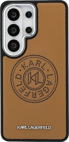 Karl Lagerfeld Perforierte Kl Back Cover Kunststoff / Silikon Braune Für Galaxy S26 Ultra
