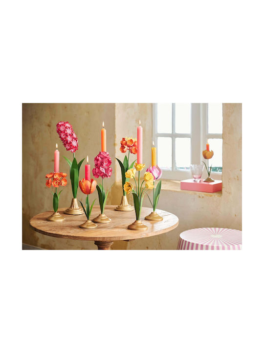 Pip Studio Decor Metalic Floare Fucsia 48cm