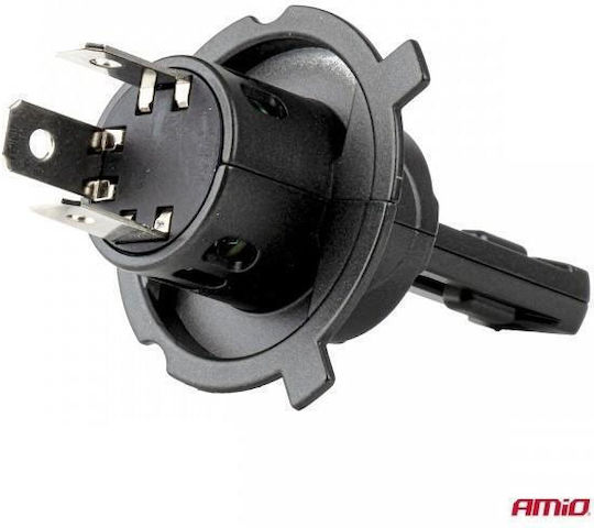 AMiO Car and Motorcycle Lamps F25 Pro Black Edition H19 / H4 Canbus LED 6000K Cold White 12-24V 70W 2pcs