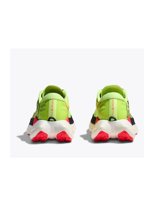 Rocket X Men's Sport Shoes Trail Running Neon Yuzu / Neon Flame