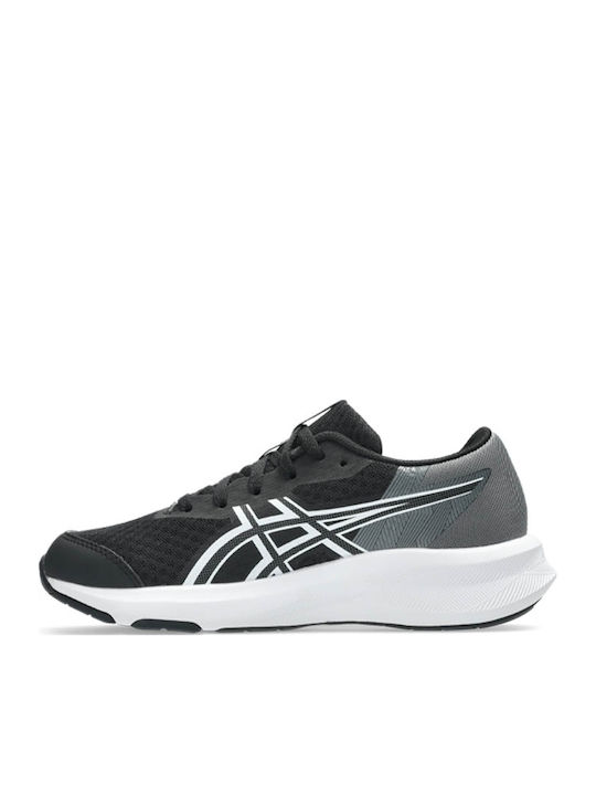 ASICS Patriot Kids Sports Shoes Running with Laces Black