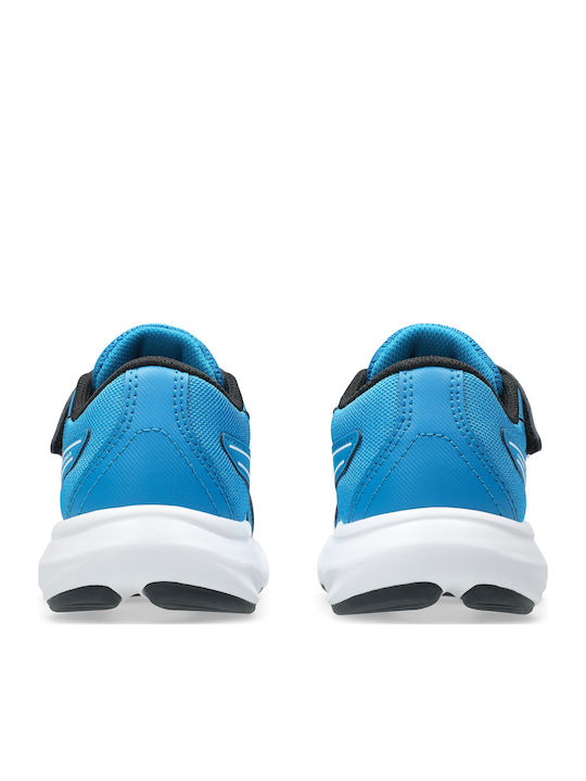 Gel-contend 9 Ps Kids Sports Shoes Running with Hoop & Loop Closure Turquoise