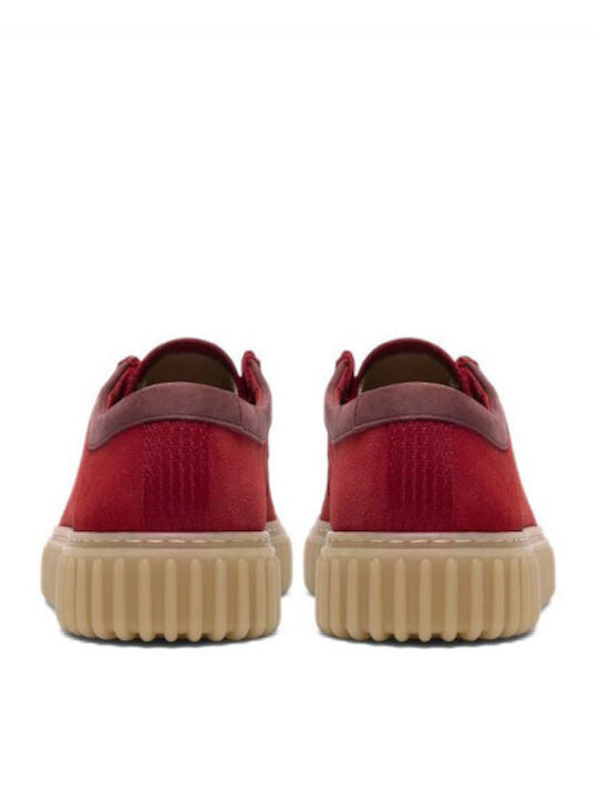 Casual Torhill Lo Suede Men's Loafers in Red Colour