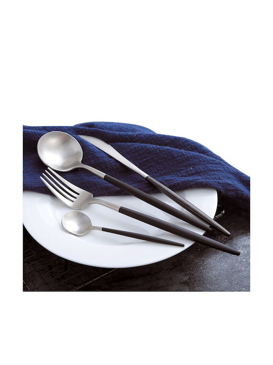 Raki Shibui Set Linguri Inox Gri 6 Bucăți