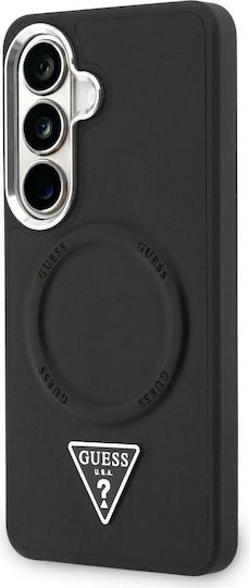 Guess Rückseitencover Kunststoff / Silikon Schwarz für Galaxy S26