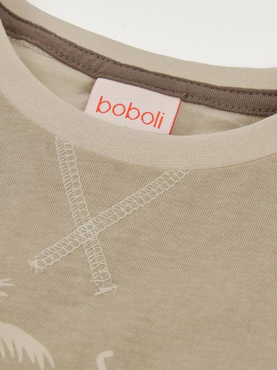 Kinderoberteile Kurzärmelig Beige