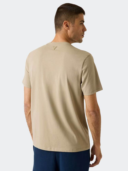 Guess Polo Short Sleeve T-shirt Beige