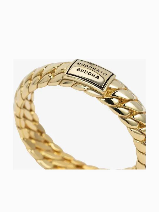 Buddha to Buddha Damen Ring Spinner aus Silber Vergoldet