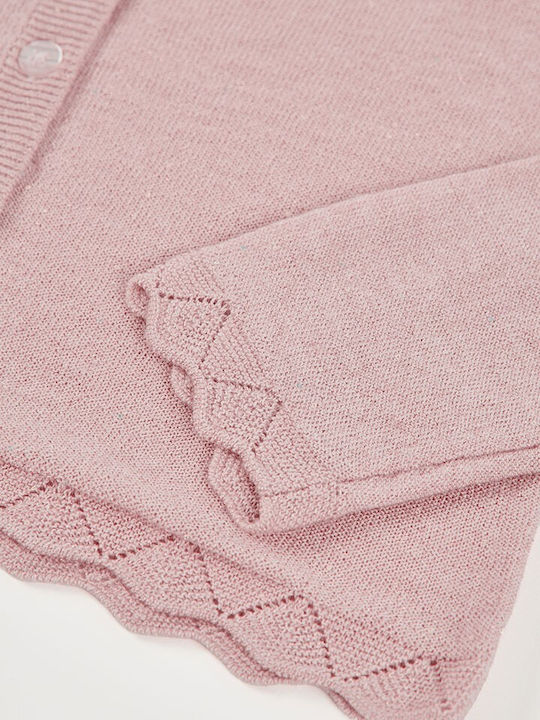 Kids Cardigan Pink