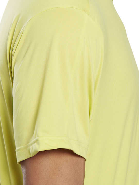 United By Fitness Perforated Athletic T-shirt Chartreuse
