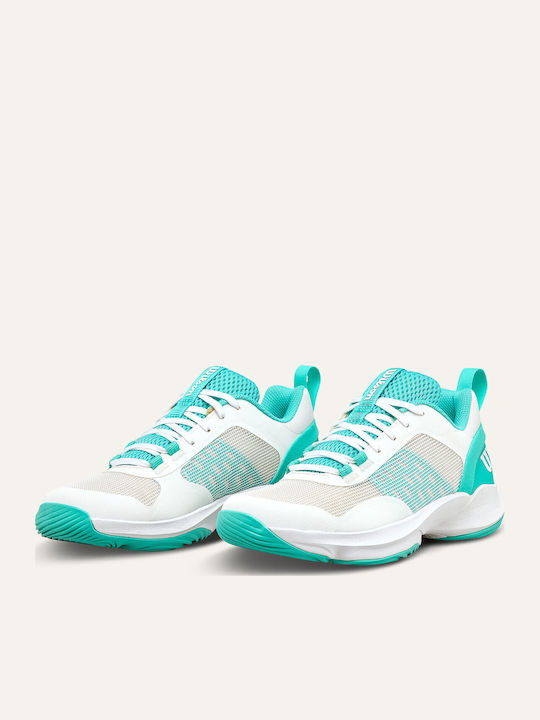 Wilson Hurakn Pro Women's Padel Tennis Shoes White