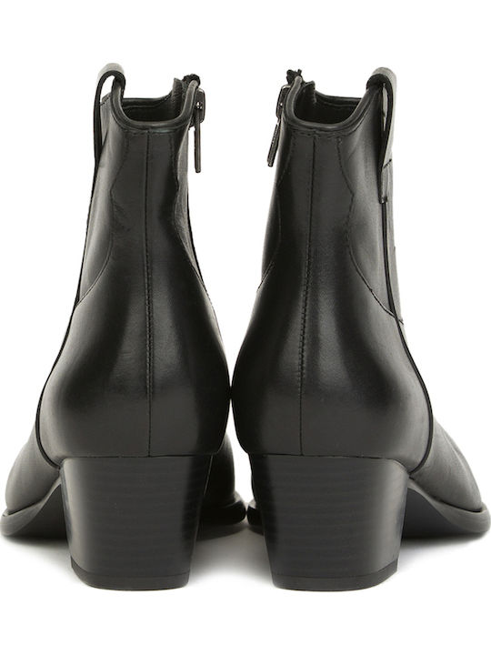Combo Damen Stiefeletten Schwarz
