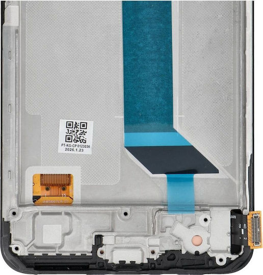 Οθόνη Fixcell με Μηχανισμό Αφής και Πλαίσιο για Redmi Note 12 5g (Μαύρο)