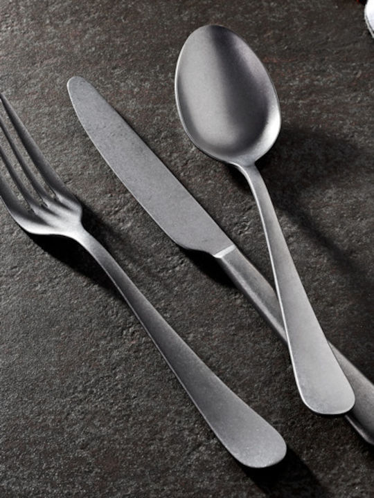 Raki Old Fashioned Fruit/Dessert Fork Set Inox Gray 15.6cm 6 Pieces