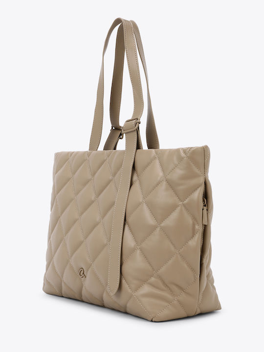 Heroulia Women's Shoulder Bag Beige
