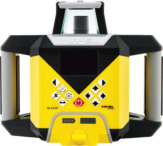 Nivel Αυτορυθμιζόμενο Περιστροφικό Αλφάδι Laser Κόκκινης Δέσμης
