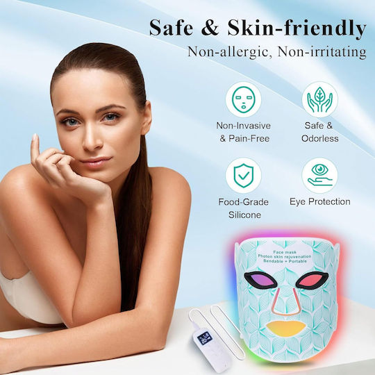 Gesichtspflegegeräte Maske Fototherapie mzbls-02