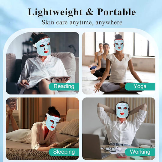 Gesichtspflegegeräte Maske Fototherapie mzbls-02