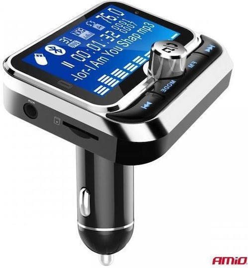AMiO AMiO Auto FM-Transmitter mit Type-C USB Bluetooth