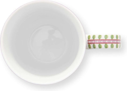 PiP Studio Lily & Lotus Κούπα από Πορσελάνη Πολύχρωμη 450ml