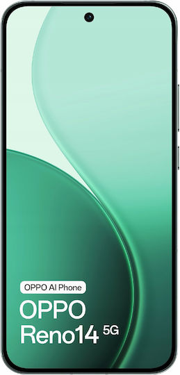 Oppo Reno14 5G Dual SIM (12/512GB) Verde Luminous | Skroutz Romania