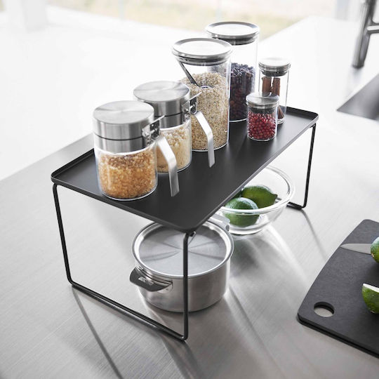 Yamazaki Tabletop Inox Rack 40.9x24x19cm Black