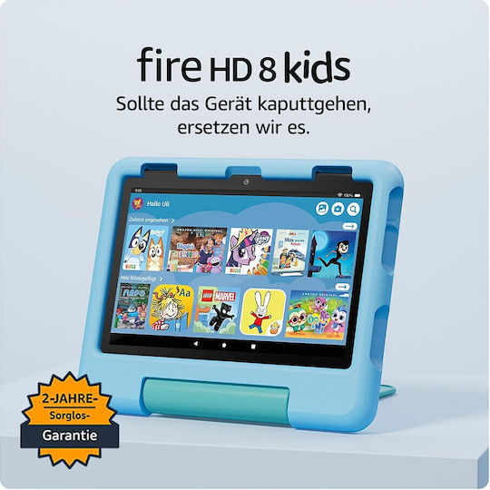Amazon Fire HD 8 Kids (2024) 8Inches Tablet (3GB/32GB) Blue